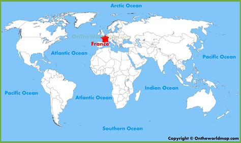where is france located.